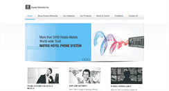 Desktop Screenshot of matrixhotelpbx.com